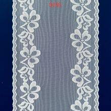 Lace Accessories 8-13cm Wide Floral Stretchy Lace Elastic Trim Fabric for Garment & DIY Craft Supply thumbnail-4