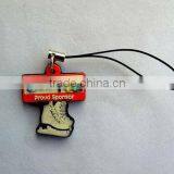 Cheap PVC Key Hanger, Mobile3D Hanger for Giveaway Gifts Promotion