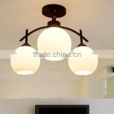 2016 new wrought iron candle chandelier lampZH-6048