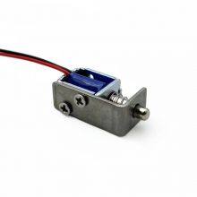 Wholesale DS-0415 12v 24v 3mm Stroke Push Pull Open Frame Mini Solenoid thumbnail-3