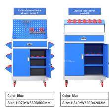 Hengna Workshop Tool Cart With Lockable Wheels – Heavy-Duty Tool Trolley thumbnail-2