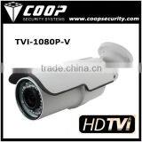 Auto IRIS Lens OSD Bullet Full HD 2MP TVI CCTV System Sony CMOS 1080P HD TVI Technology Camera