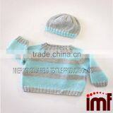 Cashmere Baby Set Cute Cardigan,Scottish Bonnet