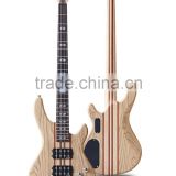 China music instruments wholesale excellent solid electric bass guitars 4 strings 5 strings
