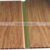 10'' Width New Style Trinidad Plastic Ceiling Sheet, SMOOTH Surface,brown Color With Gold Strip F055 thumbnail-2