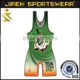 Wholesales Custom Sublimation Wrestling Singlet Cool Dry Fit Cheap Wresting Singlets for Sale thumbnail-1