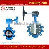 BV-WL-1203Handwheel Soft Seated Lug Butterfly Valve thumbnail-1