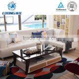 Leather Furniture White Leather Sectional Sofa for Sale thumbnail-3