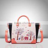JL104- Newest Fashion Designer Printing Woman Handbag