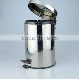 Stainless Steel Foot Pedal Waste Bin/ Dustbins thumbnail-3