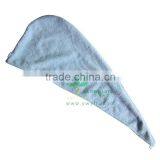 Blue Color Quick Dry Microfiber Hair Turban thumbnail-1