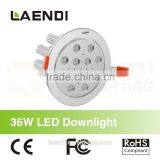 Anti-glare Cool White 6000-7000K 28W Gimbal Led Downlight 28W for Hotel Supermarket, Hall Lighting