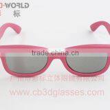 Popular decode 3d glasses in fashion black frame