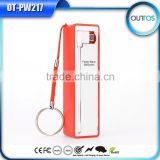 Factory price portable charger 2000mah perfume power bank