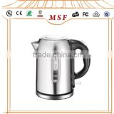 1.7L Latest Safety Boil Auto Shut Off Electric Stainless Steel Kettle