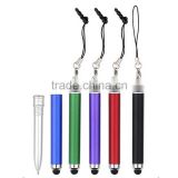 wholesale mini stylus pen with string for smartphone
