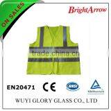 ENISO 20471 Standard Cheap Reflective Blue Bicycle Safety Waistcoat thumbnail-1