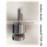 316 Stainless Steel Glass Standoff Pin for 12mm Glass thumbnail-2