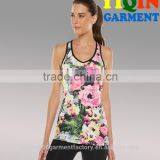 Wholesale Sport Racerback Workout Women Tank thumbnail-1
