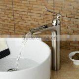 2016 New Modle Nickel Brushed Waterfall Bathroom Tap thumbnail-1