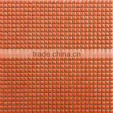 Orange Glazed Ceramic Bathroom Mosiac Tile Min10*10mm H6