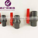 Hot Selling Common Plastic PVC Compact Ball Valve Factory Price thumbnail-2