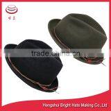 Traditional Wool Felt Small Fedora Hat thumbnail-1