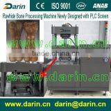 2016 New Natural Rawhide Pet Bone Making Machine