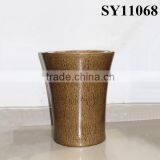 Pot for Flower Maroon Outdoor Big Porcelain Planter Pot Wholesale thumbnail-4