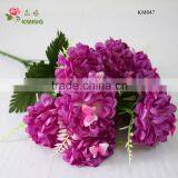 Artrificial Mum Ball With Butterfly Edge Curl Chrysanthemum Flower thumbnail-4