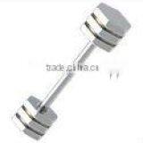 Bananabell With Bolts Piercing Jewelry 316L Surgical Steel thumbnail-1