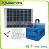 Off grid solar power generation system solar power system solar panel system for home lighting and charge mobile phone