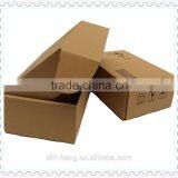 Custom Color Printing Brown Kraft Corrugated Mailer Delivery Express Packing Box for Free Sample