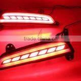 12V 5W Car LED Warning Lamp Brake Lamp Rear Bumper Light Turn Signal Rear Bumper Reflectors For Hyundai Creta IX25 2015 2016 Quality Choice thumbnail-6