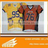 sublimation football jersey,American football jersey,American custom football jersey