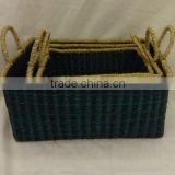 Vietnam Seagrass Basket For Storage and Home Decoration