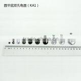 KA1 Round Chessboard Flat Back Acrylic Stone Two Holes Sewing on Craft Apparel Garment Accessories Decoration Fitting thumbnail-3