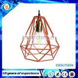 Loft Industrial Style Multicolor Edison Modern Metal Wire Frame Ceiling Pendant Hanging Light Lamp Lampshade Cage Fixture