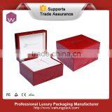 Custom Black Plastic A Single Watch Box With Velvet Pillow WH-1955 thumbnail-3