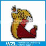 New Product! Fashion Cartoon Embroidered Chenille Patches for Kids Garments