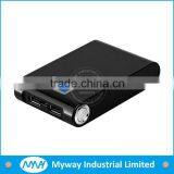 High Quality Bulk Cheap Flash Torch Portable Phone Charger Mobile Power Bank Charger With LED Display