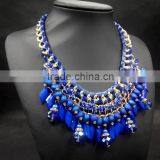Luxury Crystal Party Necklace Vintage Jewelry Water Drop Collar Necklace New Design 2015 thumbnail-3