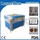 Bottom price Lasermen brand Co2 laser engraving photo on glass