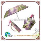 Full Print Automatic Fashion Umbrella Folding Woman Umbrella