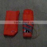 Manual Open Alumin Frame Hand Open 5 Folds Wallet Pocket Umbrella With Logo Customer Design thumbnail-4