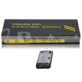 hdmi matrix switch 4x2 with optical or analog audio out PET0402A