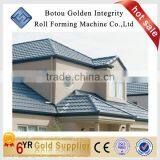Stone Coated Metal Roof Panel Cold Roll Forming Machine
