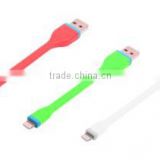 2015 high quality flexible cable micro usb for Iphone 5 cable data sync charger for iphone 6 /iPhone5 micro USB cable