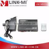 LINK-MI LM-MH31 4K2K HDMI Converter Switcher 3X1 With Audio Amplifier Support PIP and MHL Function thumbnail-6