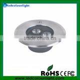 3-in-1 High Power DMX RGB LED Inground Light DC24V DMX Under Graund Light